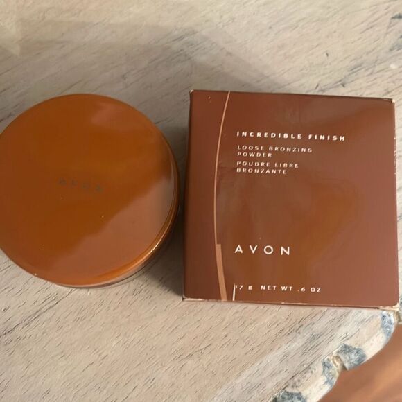 NEW Avon incredible finish loose bronzing powder (open box) - Picture 1 of 4